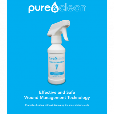 Wound Cleanser (8oz spray bottle) 100 ppm HOCL